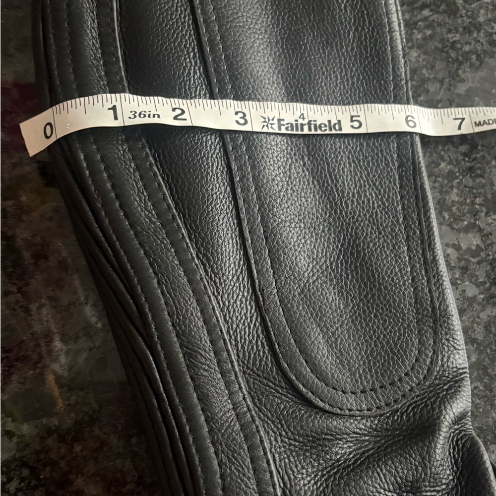 Black Riding Chaps - Picture 3 of 4